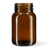 Weithalsflasche Braunglas inkl.Verschluss 1000ml